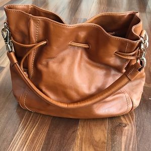 Cole Haan Cognac colored purse